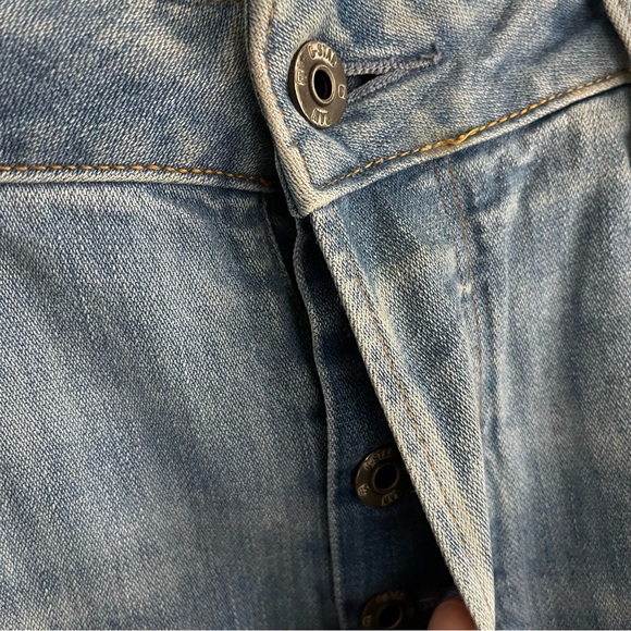 G Star Restocked Denim ARC Skinny Denim Patch Distress Jeans - Picture 3 of 8